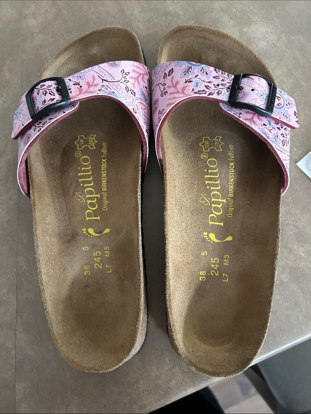 Papillo by Birkenstock Sandals size 38 EUC